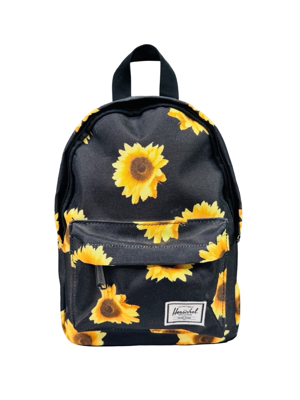 Herschel Supply Co. Classic Mini Backpack - Sunflower Field - 11" x 8" x 4.75"
